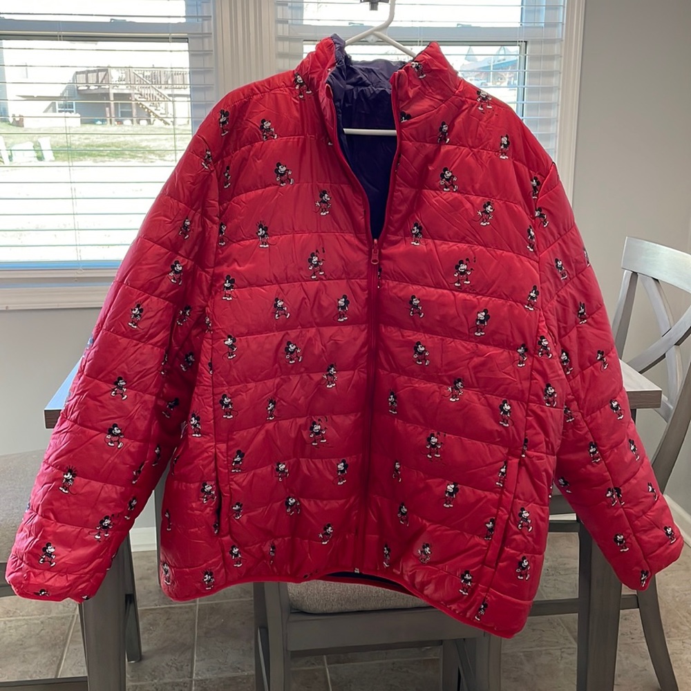 Disney Mickey Reversible Coat XXL